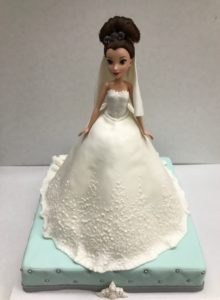 Custom Barbie Wedding Cake