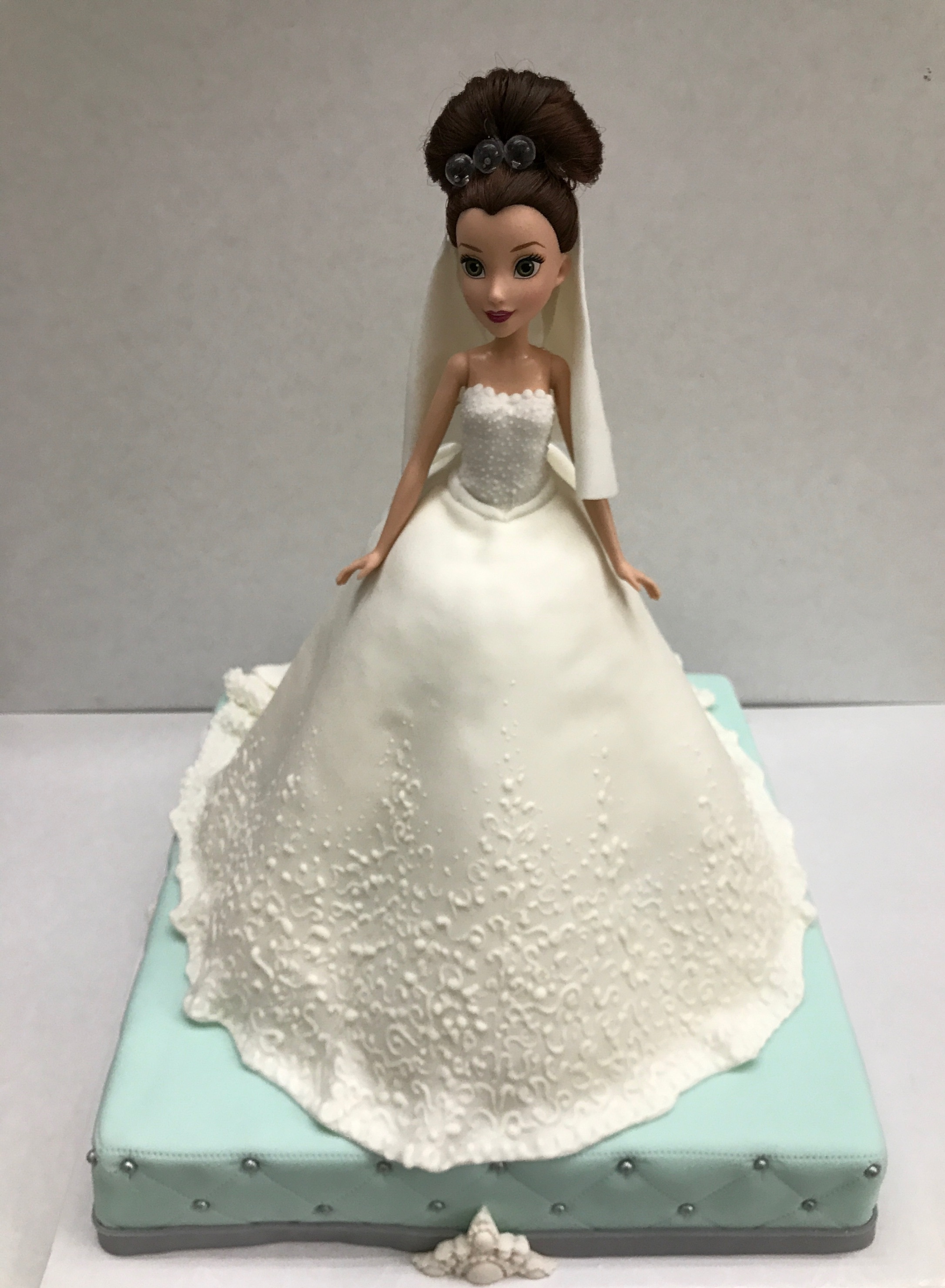 Custom Barbie Wedding Cake
