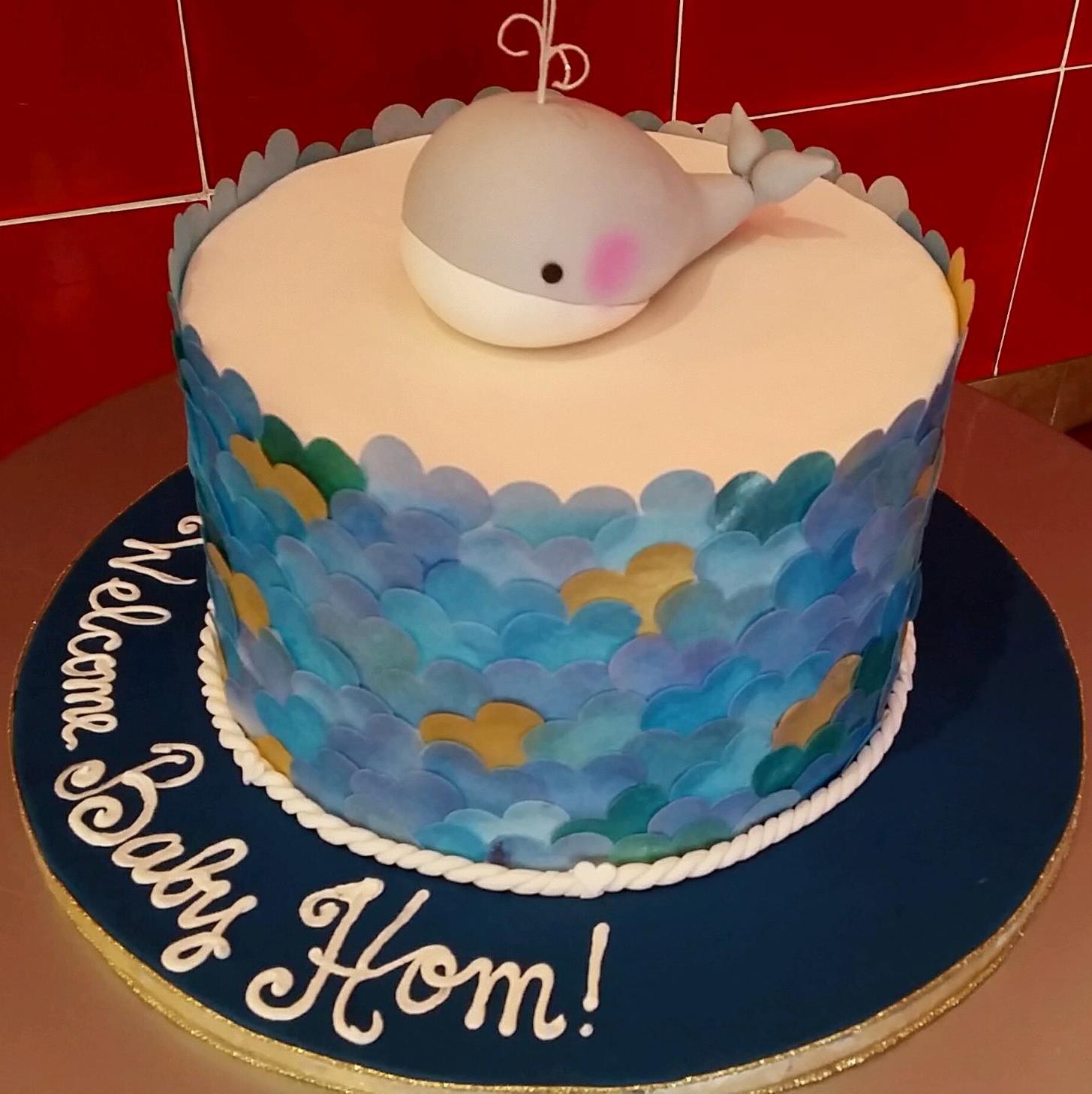 Custom Baby Shower Cake