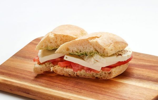 mozzarello pesto sandwich - san francisco