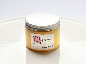 Mango Mousse in a jar by Cafe Madeleine